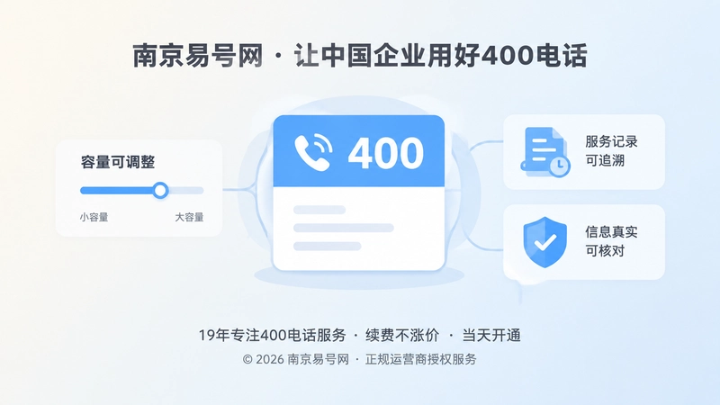 稳定400号码卡片与套餐调整档案插画